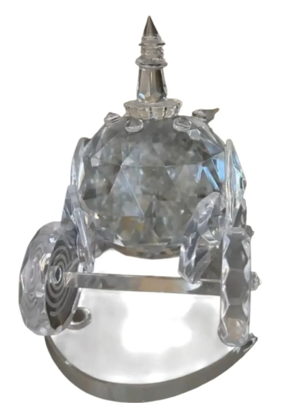 Shannon by Godinger Crystal Cinderella Horse Carriage With Faceted Details